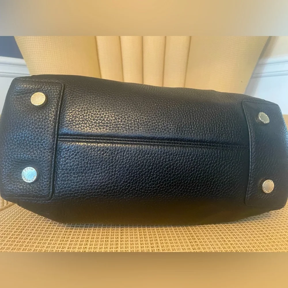 Michael Kors Maxine Medium Pebbled Leather Satchel - EUC